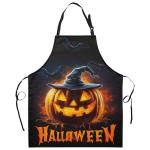Halloween Jack-O-Lantern Apron with Pockets