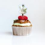 Cute Halloween Ghost Corn Cob Holders - Set of 4