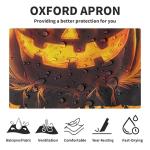 Halloween Jack-O-Lantern Apron with Pockets