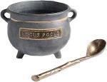 Spooky Halloween Cauldron with Spoon for Decor