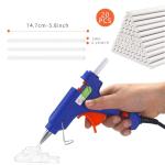 Mini Hot Glue Gun Set + 20 Glue & 20 Craft Sticks