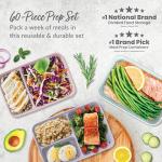 Bentgo® 60-Piece Meal Prep Food Storage Kit