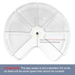 Leeden 6-Pack Lazy Susan Kitchen Organizers