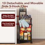 Homsorout Rolling Can Organizer for Pantry