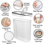 Extra Large Airtight Food Storage Containers - 2 Pack