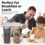 Extra Large Airtight Food Storage Containers - 2 Pack