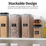 Extra Large Airtight Food Storage Containers - 2 Pack