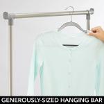 Portable Laundry Sorter Cart with Hanging Bar