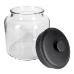 Montana 1.5 Gallon Glass Jar with Black Lid