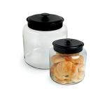 Montana 1.5 Gallon Glass Jar with Black Lid