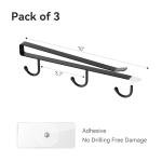 Under-Cabinet Mug Holder Organizer - Set of 3