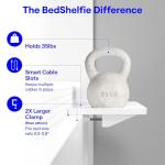 BedShelfie Clip-On Nightstand for Bunk Beds