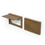 Wall Mounted Folding Table with Iron Bracket
