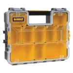 DEWALT Small Parts Organizer, Hardware Storage Box with Removable Dividers, 10-Compartment (DWST14825)