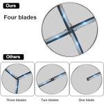 Reespring Shaved Ice Machine Snow Cone Machine Ice Crusher with Stainless Steel Blade Kitchen Electric for Shaved Ice and Snow Cone (300W 2000r/min) Also Comes with a Free Ice Pick and Ice Cube Tray