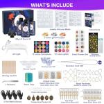 KISREL UV Crystal Resin Jewelry Kit + Light