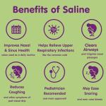 Boogie Baby Saline Nasal Spray for Allergy Relief