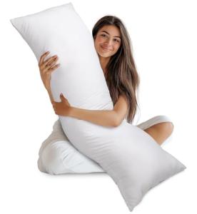 Utopia Bedding Ultra Soft Body Pillow - Cotton Cover