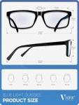 Blue Light Blocking Glasses for Sleep and Eye Comfort