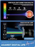 Blue Light Blocking Glasses for Sleep and Eye Comfort