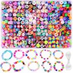 1000pc Polymer Clay Bead Kit 24 Styles