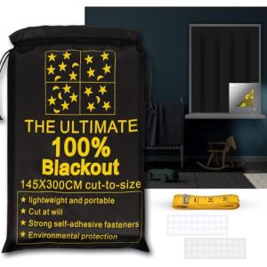 Portable Blackout Shades for Travel and Home