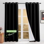 KGORGE 4-in-1 Blackout Soundproof Curtains, 2 Panels