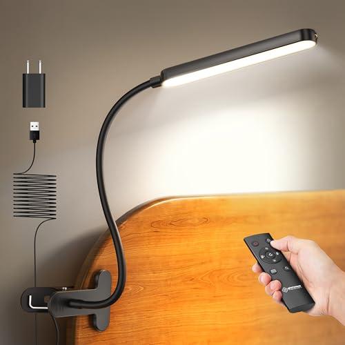 Glocusent 38 LED clip-on light with remote control