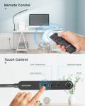 Glocusent LED Clip-On Light with Remote Control