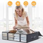 3-Pack Foldable Storage Bins for Clothes