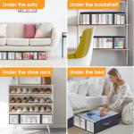 3-Pack Foldable Storage Bins for Clothes