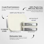 Leak-Proof Stainless Steel Bento Lunch Box Set