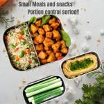 Leak-Proof Stainless Steel Bento Lunch Box Set