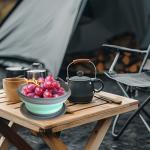 Set of 3 Collapsible Silicone Camping Bowls
