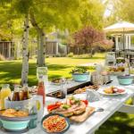 Set of 3 Collapsible Silicone Camping Bowls