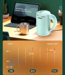 Portable Stainless Steel Electric Kettle, 0.5L