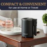 Travel Double Wall Electric Kettle, 0.6L Black