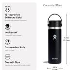 Hydro Flask Insulated Water Bottle with Sip Lid 20 oz