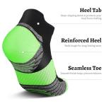 PAPLUS Women’s Compression Ankle Socks (6 Pairs)