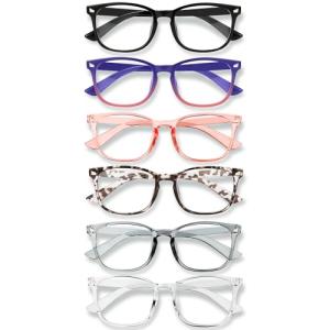 MIGSIR 6 Pack Blue Light Blocking Glasses