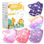 FENFEN Unicorn KN95 Face Masks for Kids 50 Pack