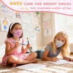 FENFEN Unicorn KN95 Face Masks for Kids 50 Pack