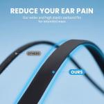 50 Pack Black KN95 Face Masks, 5-Ply Protection