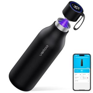 Self-Cleaning Stainless Steel Water Bottle, 33 oz