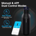 Self-Cleaning Stainless Steel Water Bottle, 33 oz