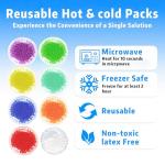 Reusable Boo Boo Gel Ice Packs for Kids