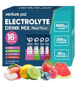 Electrolyte Hydration Powder Packets - 16 Sticks