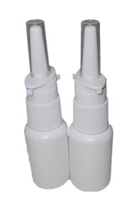 2-Pack Refillable Nasal Spray Bottles
