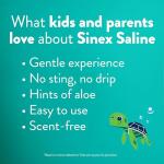 Children's Saline Nasal Spray with Aloe Mist