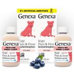 Genexa Kids’ Pain & Fever Medicine - Blueberry Flavor
